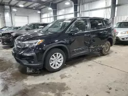 Salvage cars for sale at Ham Lake, MN auction: 2019 Honda Pilot LX