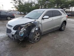 Salvage cars for sale at Lexington, KY auction: 2017 Chevrolet Equinox LT