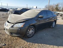 Salvage cars for sale from Copart Oklahoma City, OK: 2015 Nissan Sentra S