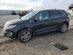 Salvage cars for sale at Earlington, KY auction: 2015 Ford Edge Titanium