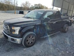 Salvage cars for sale from Copart Cartersville, GA: 2017 Ford F150 Super Cab