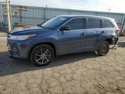 Salvage cars for sale from Copart Dyer, IN: 2017 Toyota Highlander SE