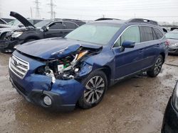 Salvage cars for sale at Elgin, IL auction: 2016 Subaru Outback 2.5I Limited