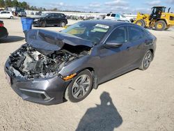 Salvage cars for sale at Harleyville, SC auction: 2021 Honda Civic LX