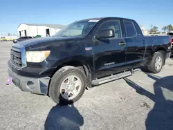 Salvage cars for sale from Copart Tulsa, OK: 2011 Toyota Tundra Double Cab SR5