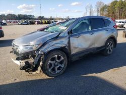 Salvage cars for sale at Dunn, NC auction: 2019 Honda CR-V EXL