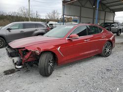 Salvage cars for sale at Cartersville, GA auction: 2021 Genesis G70 Prestige