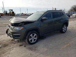 Salvage cars for sale at Oklahoma City, OK auction: 2018 Jeep Compass Latitude