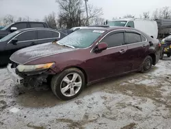 Acura salvage cars for sale: 2010 Acura TSX