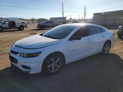 Salvage cars for sale at Colorado Springs, CO auction: 2016 Chevrolet Malibu LS