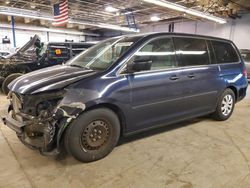 Salvage cars for sale from Copart Wheeling, IL: 2008 Honda Odyssey LX