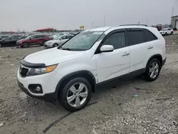 Salvage cars for sale at Cahokia Heights, IL auction: 2013 KIA Sorento EX