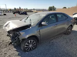 Salvage cars for sale at Mentone, CA auction: 2015 Toyota Corolla L