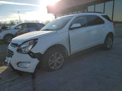 Vehiculos salvage en venta de Copart Fort Wayne, IN: 2016 Chevrolet Equinox LT