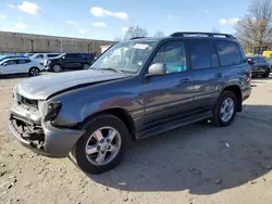 Toyota Land Cruiser salvage cars for sale: 2004 Toyota Land Cruiser