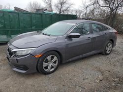 Honda salvage cars for sale: 2018 Honda Civic LX