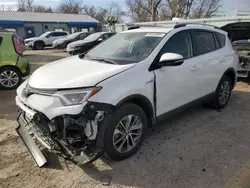 Vehiculos salvage en venta de Copart Wichita, KS: 2018 Toyota Rav4 HV LE