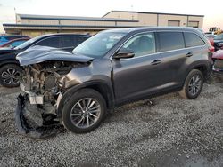 Salvage cars for sale at Earlington, KY auction: 2019 Toyota Highlander SE