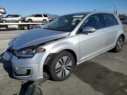 Salvage cars for sale at Sun Valley, CA auction: 2015 Volkswagen E-GOLF SEL Premium