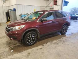 Salvage cars for sale at Mcfarland, WI auction: 2016 Honda CR-V SE