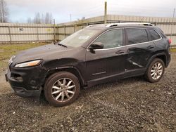 Salvage SUVs for sale at auction: 2014 Jeep Cherokee Limited