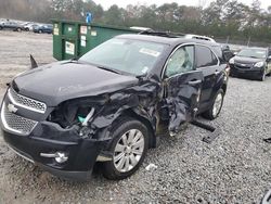 Salvage cars for sale at auction: 2011 Chevrolet Equinox LTZ