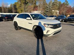 Salvage cars for sale at North Billerica, MA auction: 2020 Volkswagen Atlas Cross Sport SE