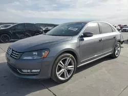 2014 Volkswagen Passat SEL en venta en Grand Prairie, TX