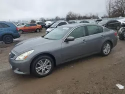 Salvage cars for sale at London, ON auction: 2013 Infiniti G37