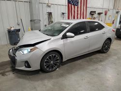 Salvage cars for sale at Mcfarland, WI auction: 2016 Toyota Corolla L