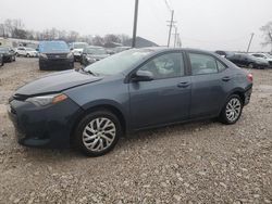 Toyota Corolla l salvage cars for sale: 2017 Toyota Corolla L