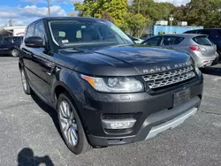 Land Rover salvage cars for sale: 2015 Land Rover Range Rover Sport HSE