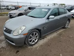 Infiniti g35 salvage cars for sale: 2006 Infiniti G35