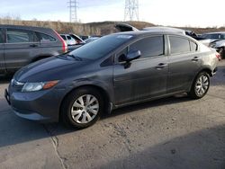 Salvage cars for sale from Copart Littleton, CO: 2012 Honda Civic LX