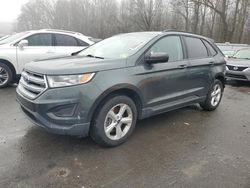 Salvage cars for sale from Copart Glassboro, NJ: 2015 Ford Edge SE