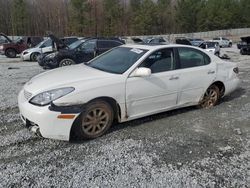 Salvage cars for sale at Gainesville, GA auction: 2003 Lexus ES 300