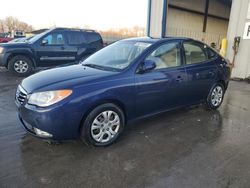 Salvage cars for sale from Copart Duryea, PA: 2010 Hyundai Elantra Blue