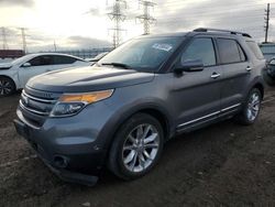 Salvage cars for sale from Copart Elgin, IL: 2013 Ford Explorer Limited