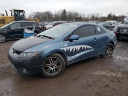 Salvage cars for sale at Chalfont, PA auction: 2007 Honda Civic EX