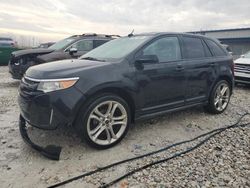 Salvage cars for sale at Wayland, MI auction: 2014 Ford Edge Sport