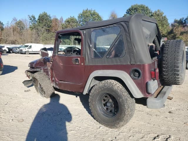 2003 Jeep Wrangler / TJ Sahara