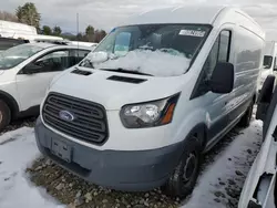 Salvage cars for sale from Copart Candia, NH: 2018 Ford Transit T-250