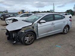 Hyundai Elantra Vehiculos salvage en venta: 2019 Hyundai Elantra SEL