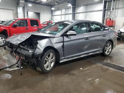 Salvage cars for sale at Ham Lake, MN auction: 2018 Hyundai Sonata Sport