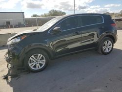 Salvage cars for sale at Orlando, FL auction: 2017 KIA Sportage LX