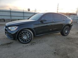 Salvage cars for sale at Dyer, IN auction: 2022 Mercedes-Benz GLC Coupe 300 4matic