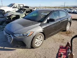 Salvage cars for sale at Tucson, AZ auction: 2018 Hyundai Elantra SE