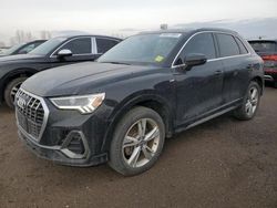 Salvage cars for sale at Bowmanville, ON auction: 2020 Audi Q3 Premium Plus S-Line