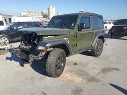 Salvage cars for sale at New Orleans, LA auction: 2022 Jeep Wrangler Sport