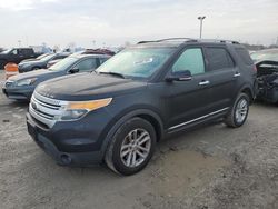 Salvage cars for sale at Indianapolis, IN auction: 2013 Ford Explorer XLT